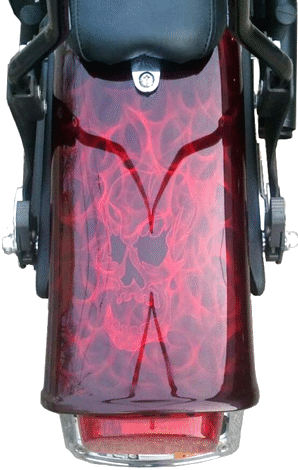 truefire flames w/ skull